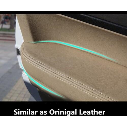 Microfibre Leather Door Panel Armrest Cover For Honda CRV 2007 08 09 10 2011 AB143