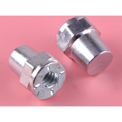 CITALL 2pcs Car Alloy Positive & Negative Battery Top Post Terminal Adapter Converter Connector