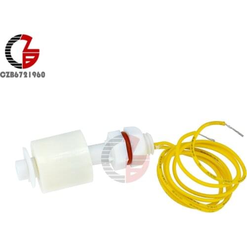Liquid Water Level Sensor Horizontal Float Switch Level Controller Plastic Ball Float Switch