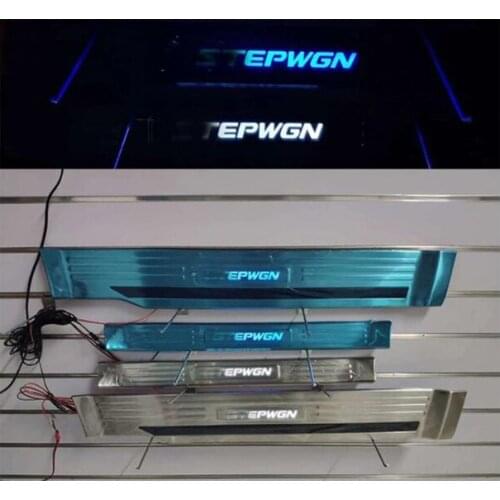 For Honda STEPWGN RK1 RK2 RK5 Streamer Dynamic Door Pedal LED Welcome With Light