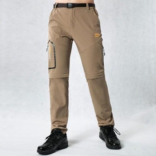 Summer Thin Waterproof Quick Dry Uv-Proof Outdoor Travel Trousers Mens Camping Hiking Pants Trekking High Stretch