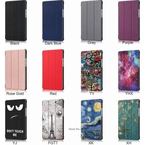 Magnetic Case for Huawei MediaPad T5 8.0 JDN2-AL00/W09HN Tablet PU Leather Funda Cover for Huawei Honor Pad 5 8.0 inch+PEN