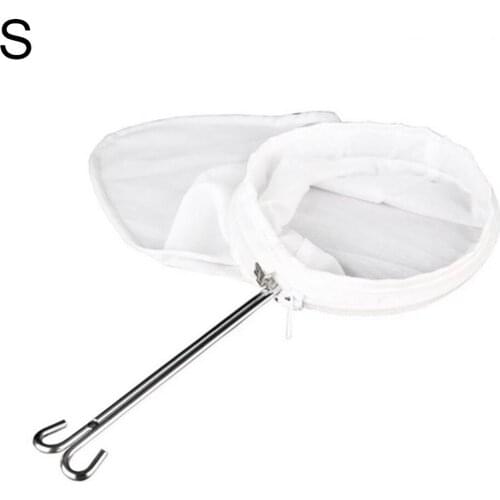 Reusable Milk Tea Filter Bag With Handle Coffee Cotton Net Strainer Tea Infusers For Loose Bubble Tea Mesh Strainer Colander