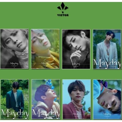 KPOP VICTONs New Album Mayday Poster ALICE Photo Han Seung Woo Photo Pictorial Sticker SeungSik Merchandise Sale
