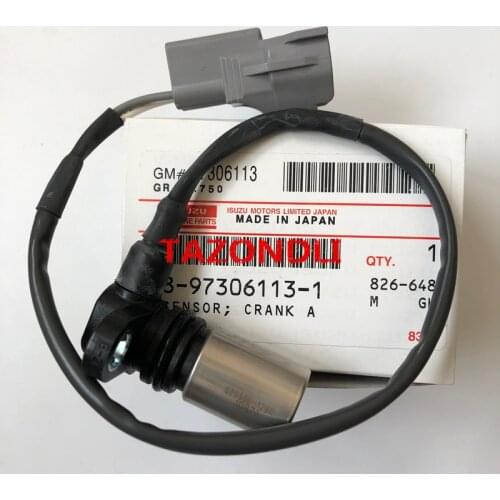 Original and new crankshaft position Sensor 029600-1290,for 4HK1,6HK1 8973061131, 8-97306113-1