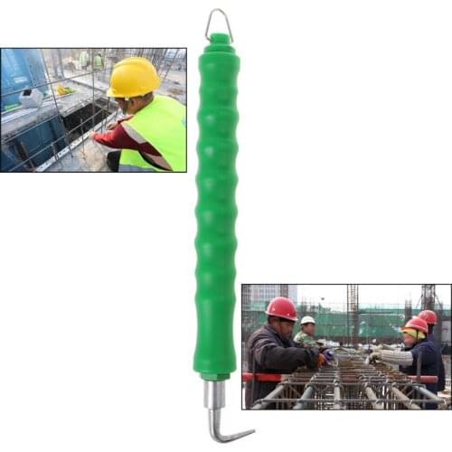 Semi-automatic Steel Bar Hook Rebar Tier Construction Site Winding Tool Wire Knitting Plier