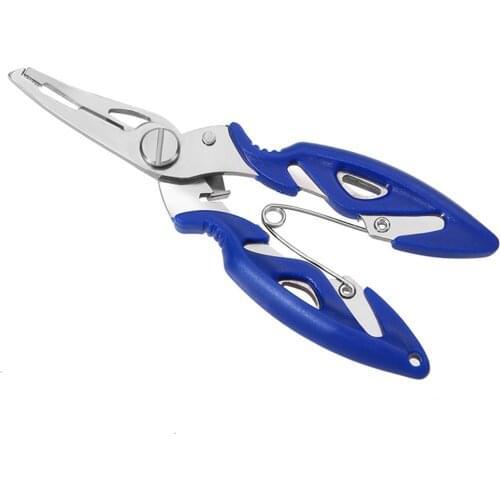 Stainless Steel Fishing Scissor Fishing Pliers Split Ring Cutters Fishing Holder Tackle Combo Hooks Tackle Tool Accessories