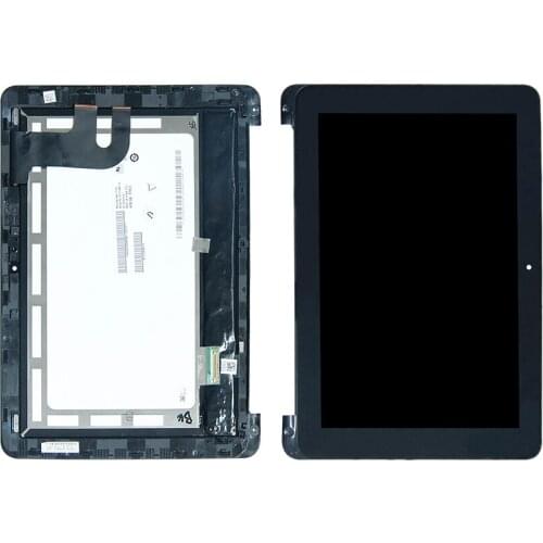 KUERT For Asus Chromebook Flip C100PA LCD Display Digitizer Screen Touch Panel Sensor Assembly with Frame