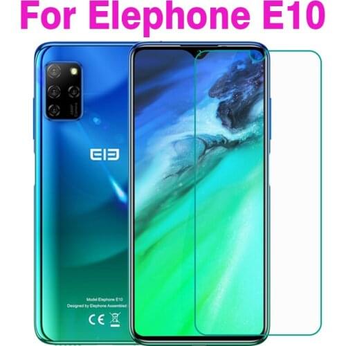 2PCS High Quality Tempered Glass For Elephone E10 Screen Protector protective film For Elephone E10 Glass