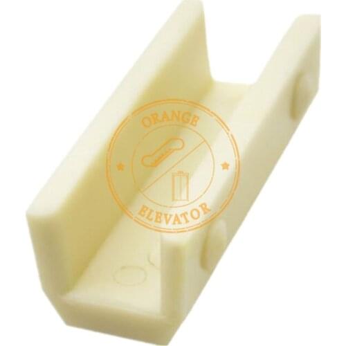 20PCS/Lot Elevator guide shoe lining 80x16mm L80mm W30mm for 16mm rail