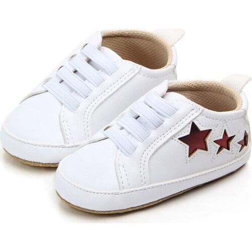 2021 Baby Shoes Spring Autumn Toddler Infant First Walkers Forborn Kids Soft Sole Non-Slip Crib Shoes Sneakers Children