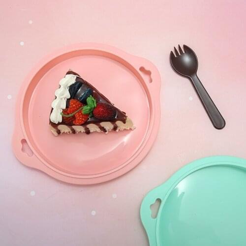 6/8 inch Round Silicone Cake Mold Diy Mousse Cake Baking Pan High Temperature Resistance Baking Tools