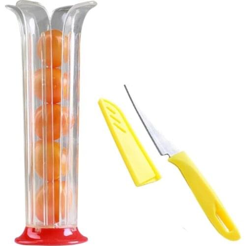 Grape Slicer Fruit Salad Making Tools Cherry Cutter Suitable For All Kinds Of Small Fruits Kitchen Accessories Pizza Fru