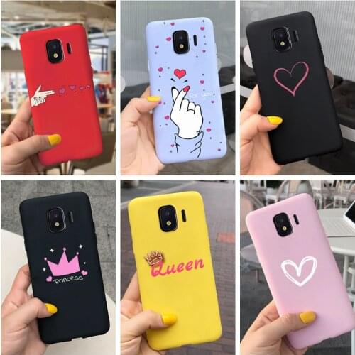 3D Candy Color Painted Case For Samsung Galaxy J2 Core 5.0 Case Soft TPU Cartoon Phone Cover For Samsung J260 J260F J2Core Coque