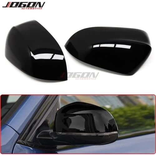 Glossy Black Car Side Wing Rearview Mirror Cap Cover Case For BMW X3 G01 2018-2020 X4 G02 X5 G05 X6 G06 X7 G07 2019 2020