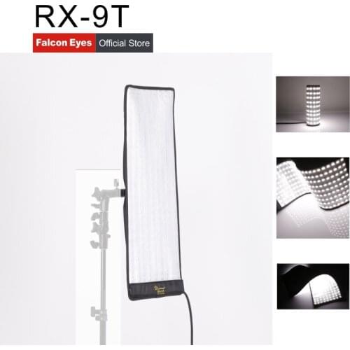 Falcon Eyes 40W Photo Light Portable LED Photo Light 252pcs Flexible LED Photo Light RX-9T