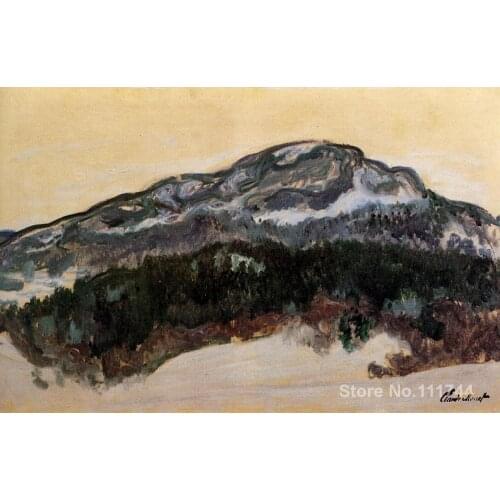 Art for office space Mount Kolsaas Norway Claude Monet Paintings High quality hand painted