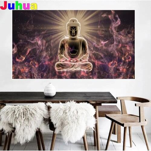 Buddha diy Diamond Painting Mosaic religious 5D Full Square Round buddhism diamond Embroidery home decor drop shipping