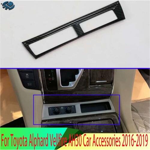 For Toyota Alphard Vellfire AH30 Car Accessories 2016-2019 Seat Heating Switch Frame Cover Only Fit Right Hand Drive