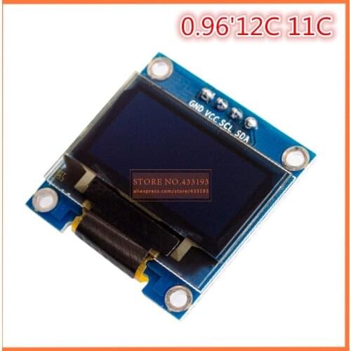 New 1x white 128X64 OLED LCD 0.96" I2C IIC SPI Serial new original