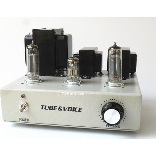 Mini 6P14 single-ended Class A amplifier high-fidelity household tube amplifier output 3.5WX2