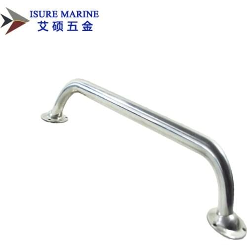 Boat Stainless Steel Polished Rail Handle Handrail 200mm For Marine