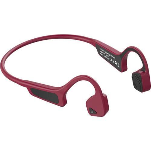 Bone Conduction Headset Bluetooth Headphones Open Ear with Dual Mic Waterproof Sport Stereo Wireless Earphones 6 Hours play tim