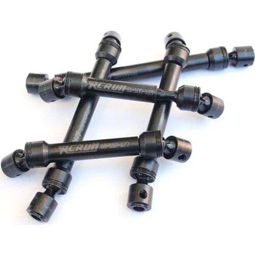 81-170mm CVD Driver Shaft for 1/10 Axial SCX10 TRX4 Defender D90 D110 G2 Tamiya F350 CC01 RC Crawler Car Parts Stainless Steel