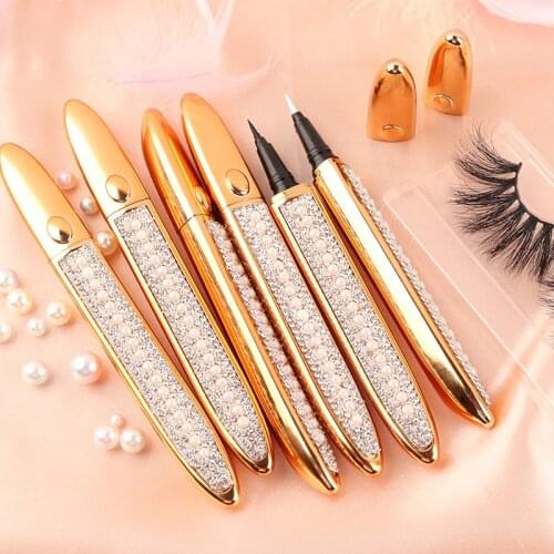 Waterproof Black Liquid Eyeliner Pencil Big Eyes Makeup Long-lasting Eye Liner Pen Make up Fast Dry Cosmetic Tool