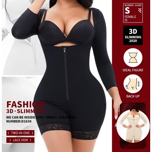 Womens Binders and Shapers Modeling Strap Fajas Waste Trainer Shapewear Bodysuit Reductive Colombian Slimming Sheath Flat Belly