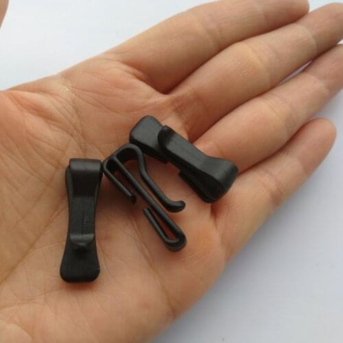 100pcs 1.2 inch Quick Slip Keeper Plastic Buckle Webbing Ending Clips Adjusting Strap Belt Molle Tactical Backpack Camping