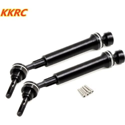2pcs 1/16 EREVO SUMMIT Metal Front Rear Steel Spline Drive Shaft CVD 7151 for TRAXXAS Small E Small S