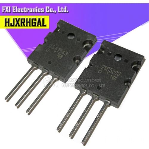 6pcs 2SA1943 2SC5200 =3pair ( 3pcs C5200 + 3pcs A1943 )