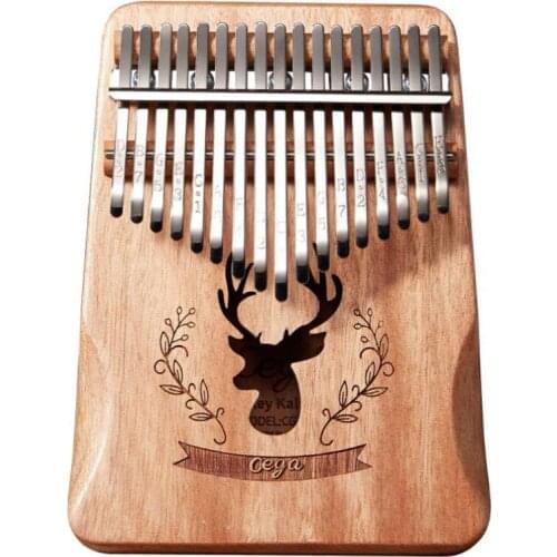 Cega Kalimba Thumb Piano 17 Keys Finger Portable Mbira with Tuning Hammer,Gift for Kids Teenagers Adults Beginners,Etc