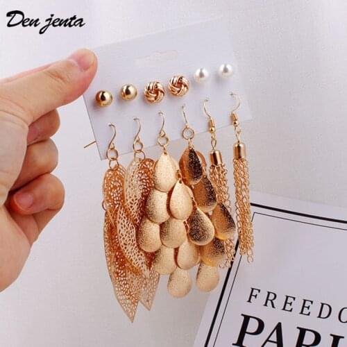 Серьги-гвоздики Den jenta China At AliExpress