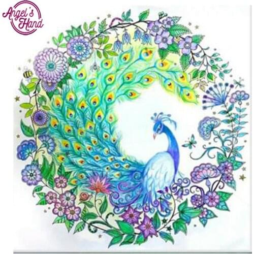 DIY 5D Diamond Painting Cross Stitch Peacock Home Decor Art Gift Resin Diamond Mosaic Embroidery Patterns Rhinestone