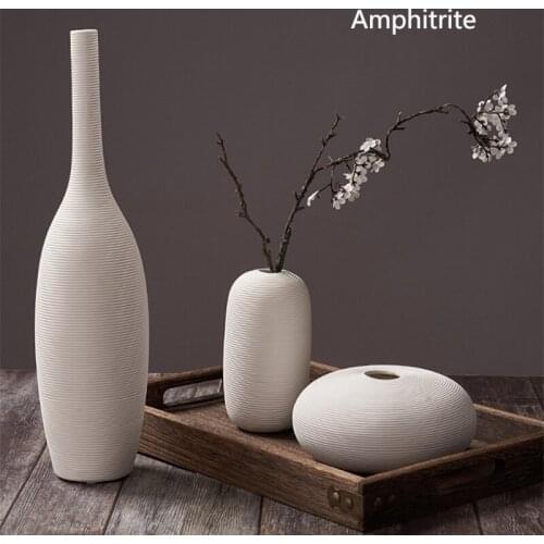 Europe Ceramic Vases Counter Creative Decorations Simple Decorations Home Room Table Vase Flower Decoration Accessories Modern