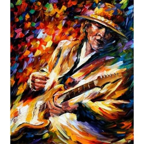 Full Square / Round Drill 5D DIY Diamond Painting "Guitarist" 3D Embroidery Cross Stitch Mosaic Rhinestone Home Decor Gift-CX-33