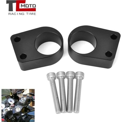 Motorcycle Handlebar Riser Spacer Kit For Kawasaki Ninja 250 Ninja 300 2013-2019 2018 2017 2016 15 Handle Bar Riser Mount Clamp