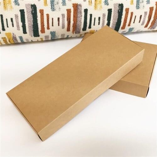 Kraft Paper Box Blank Paper Gift Packaging Box paepr Cardboard Box Gift Large paper gift box