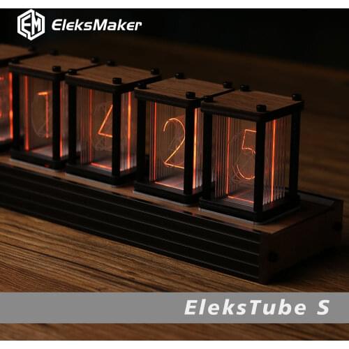 EleksTube R｜RGB pseudo glow tube clock DIY kit LED desktop creative decoration boyfriend gift