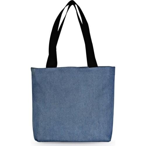 Denim New Spring/Summer 2021 Fashion Retro Preppy Style Shoulder Underarm Bag For Women Large Capacity Delicate Denim Tote Bag