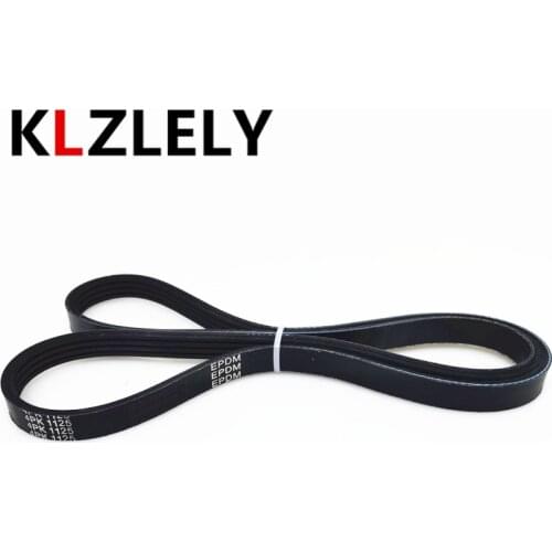 O Engine Air Conditioner V-Ribbed Belts Belt Drive For MITSUBISHI PAJERO II PAJERO SPORT L200 L300 2.5 TD 4WD 4PK1125