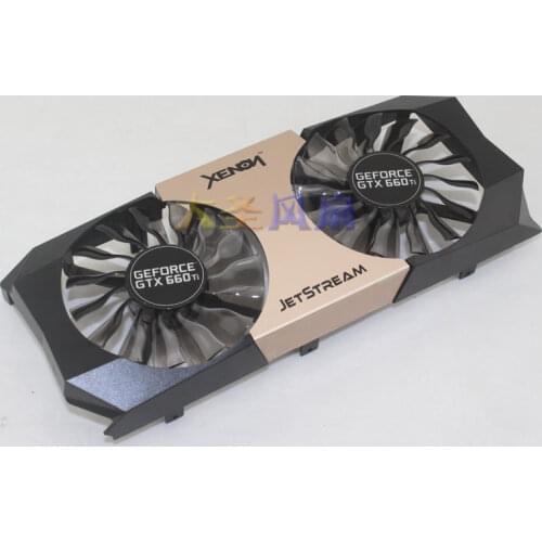 Original gtx660ti / gtx670 pla09215s12h 12V 0.55a video card fan