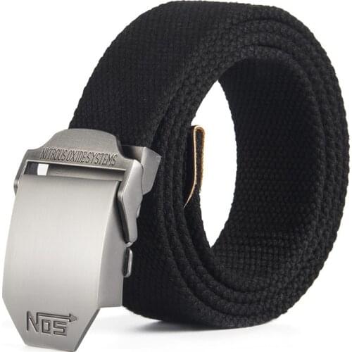 Julius Erving 2020 Wide Waist Belt No 5 Smooth Buckle Canvas Belt Men Designer 120cm Large Size Military Black Belt For Male