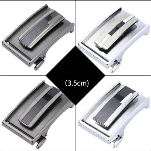 New Fashion Mens Business Alloy Automatic Buckle Unique Men Plaque Belt Buckles for 3.5cm designer belts luxury belt zpxhyh G8H