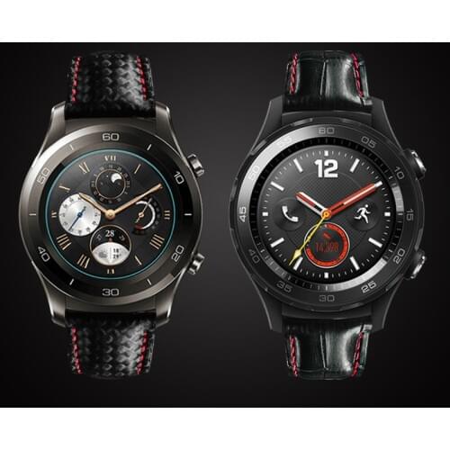 20mm 22mm Genuine Carbon Fiber Leather Band Strap For Huawei Watch 2 Pro For Samsung Gear S3 S2 Classic Best Quality Watch