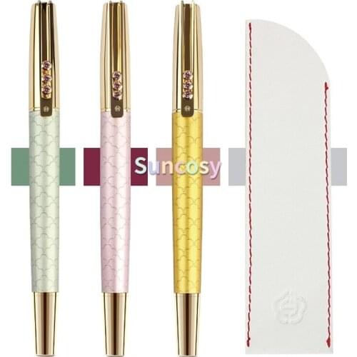 HERO Fountain Pen HS210, Ink Absorbing, Womens Pen Calligraphy Practice Pen, Gift Box Adult Business Office Fashion Pen