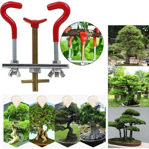 Gardening Bonsai Tool Set Carbon Steel Kit Tree Bending Tool Branch Bender Durable Alloy Steel Tree Branch Trunk Bender