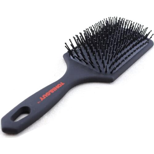 Air Cushion Hair Salon Brush For Long Hair TG Hair Paddle Brush Soft Teeth Ideal For Hair Smooth Head Massage Brush In Ball Tip